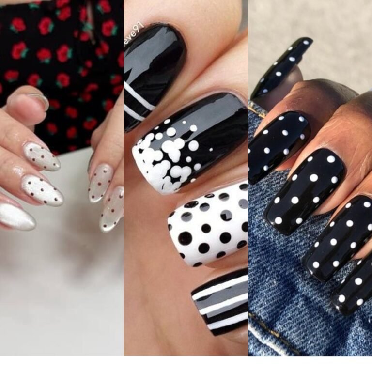 17 Polka Dot Nail Trends To Try