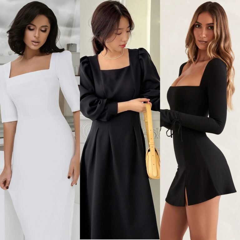 Top 10 Square Neck Dresses
