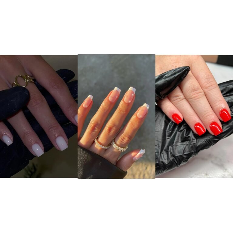 16 Square Fall Nail Designs