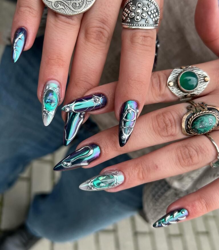 Spring Chrome Nails: Trendy Pastel & Glazed Metallic Nail Designs for a Chic 2026 Manicure ✨💅🌸