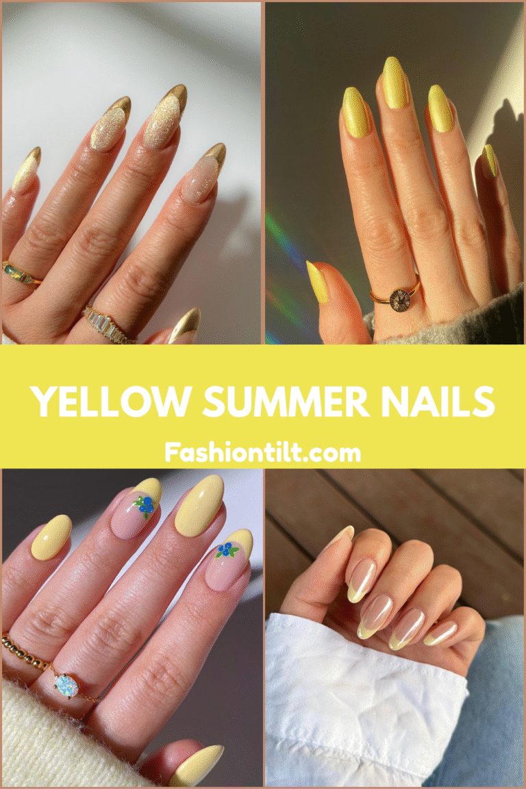 23 Yellow Summer Nails That Pop