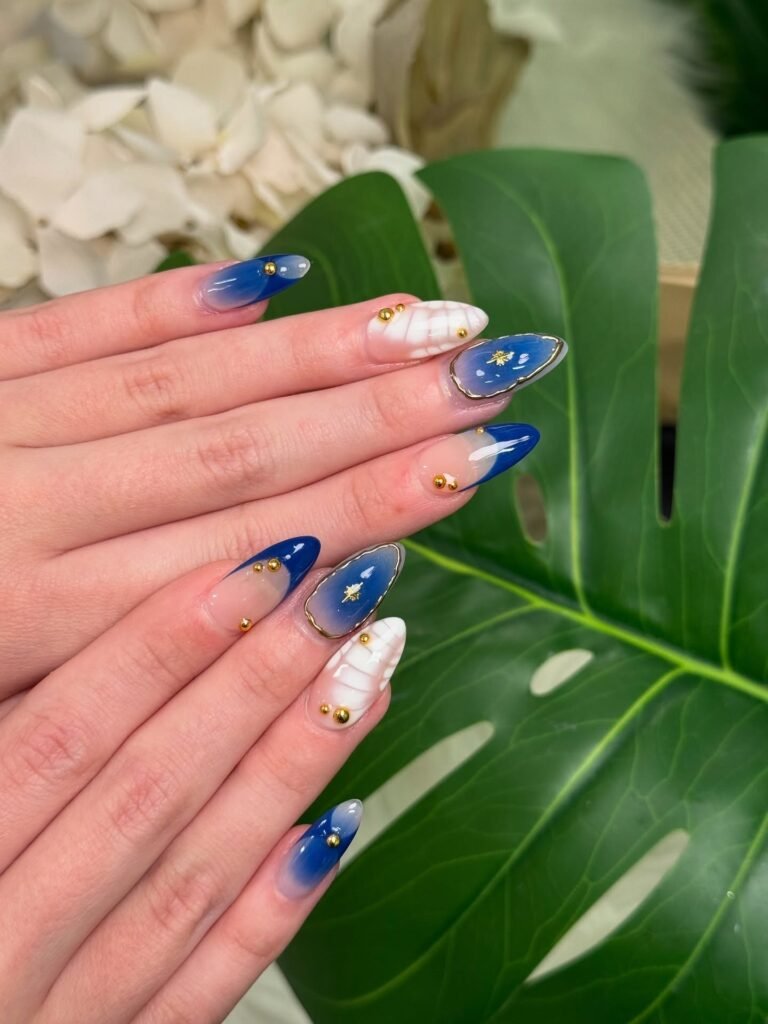Blue and White Nails Inspo: Fresh, Chic Designs for Every Season