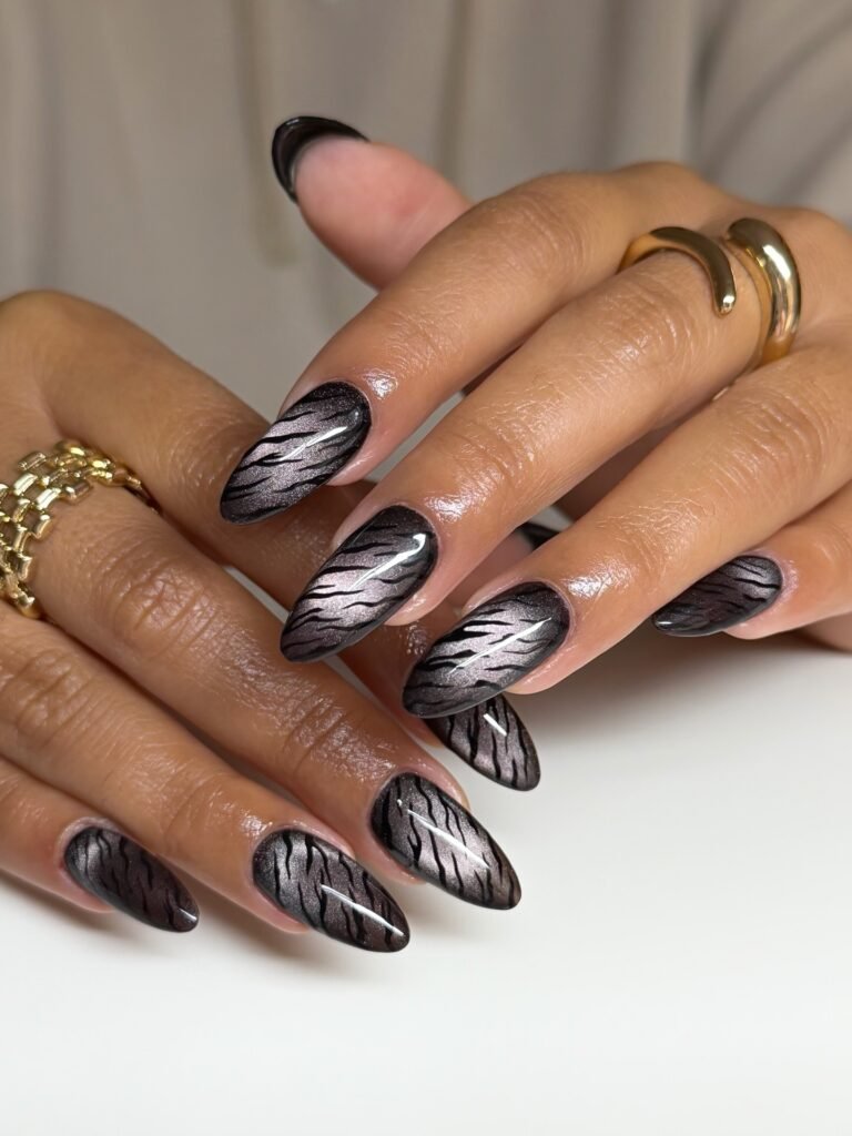  Black Spring Nail Ideas That Will Totally Surprise You
