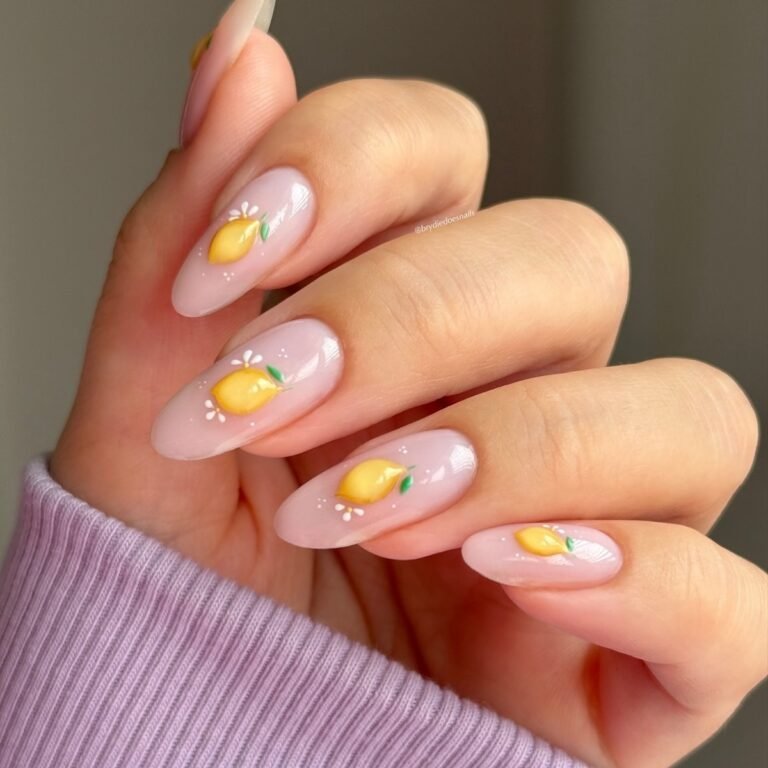 Lemon Nails: Why This Fresh Summer Mani Is Suddenly Everywhere on Pinterest