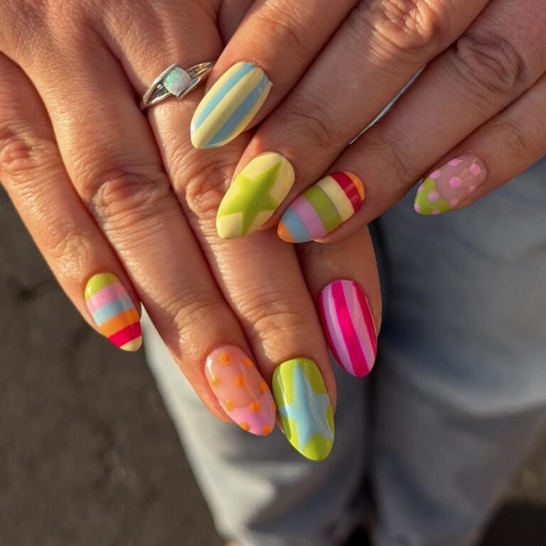 Pretty Mix and Match Nails Designs You’ll Want to Copy