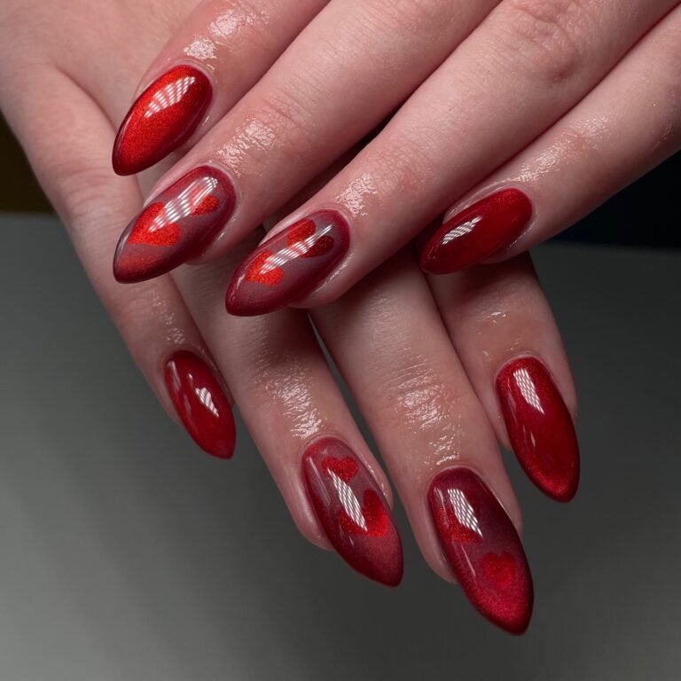Bold & Blooming: Red Spring Nails You Need to Try