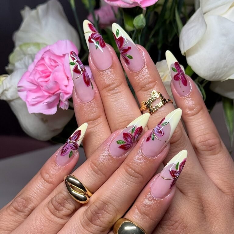 25 Pink and Yellow Nail Designs for a Bright, Trendy Summer Manicure